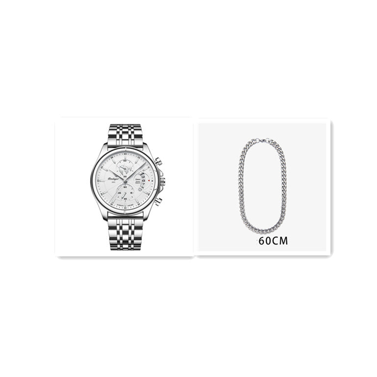 Multifunctional Luminous Men's Waterproof Quartz Watch My Store