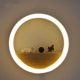 Personality creative LED wall lamp bedside lamp My Store