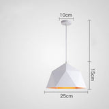 Colorful Geometric Creative Small Hanging Lamps My Store