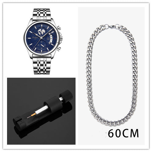 Multifunctional Luminous Men's Waterproof Quartz Watch My Store