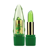 Aloe Vera Gel Color Changing Lipstick Gloss Moisturizer Anti-drying Desalination Fine-grain Lip Blam Care My Store