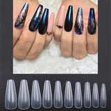 500 tablets of transparent natural color ballet fake nails My Store