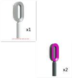 Self Cleaning Hair Brush For Women One-key Cleaning Hair Loss Airbag Massage Scalp Comb Anti-Static Hairbrush My Store