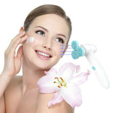 Three round 3D silicone cleansing instrument null