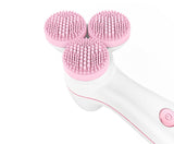 Three round 3D silicone cleansing instrument null