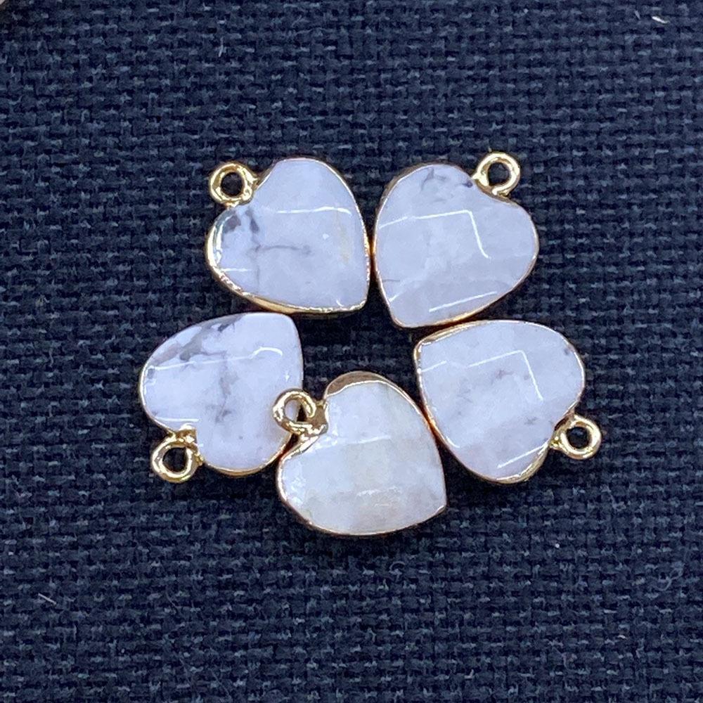 Natural Stone Faceted Malachite 15 X18mm Heart-shaped Tigereye Pendant My Store