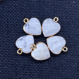 Natural Stone Faceted Malachite 15 X18mm Heart-shaped Tigereye Pendant My Store