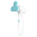 Three round 3D silicone cleansing instrument null