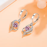 Fashion Soft Ear Rings Mid-length Heart-shaped My Store