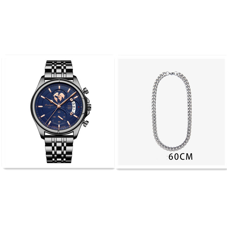 Multifunctional Luminous Men's Waterproof Quartz Watch My Store