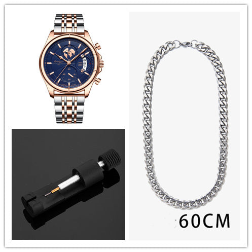 Multifunctional Luminous Men's Waterproof Quartz Watch My Store