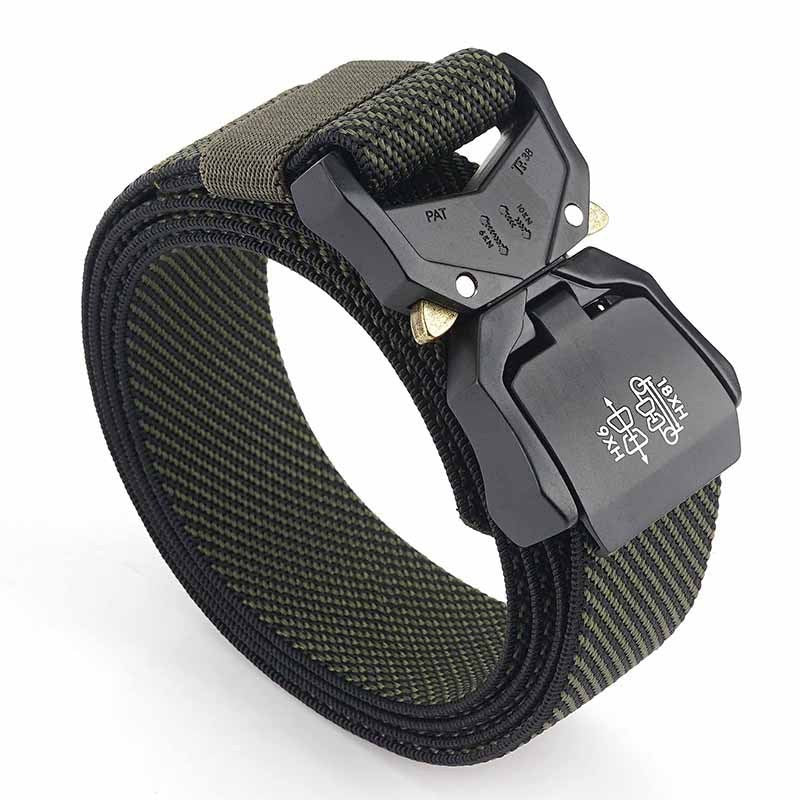 Elastic Woven Outdoor Tactics Belt My Store