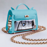 Internet Celebrity Transparent Handbag Cross-body Bag Storage Bag My Store