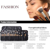 Gift Bag Of 24 Pcs Makeup Brush Sets Professional Cosmetics Brushes Eyebrow Powder Foundation Shadows Pinceaux Make Up Tools My Store