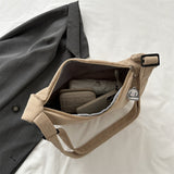 Corduroy Idle Style All-match Artistic One-shoulder Messenger Bag Student Casual Female Simple My Store