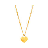 Clavicle Chain Geometric Heart-shaped Accessories Light Luxury Temperament Simple My Store