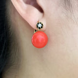 Retro Style Lantern Lady Geometric Earrings My Store