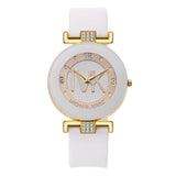 Fashion Women's Diamond Silicone Strap Quartz Watch My Store