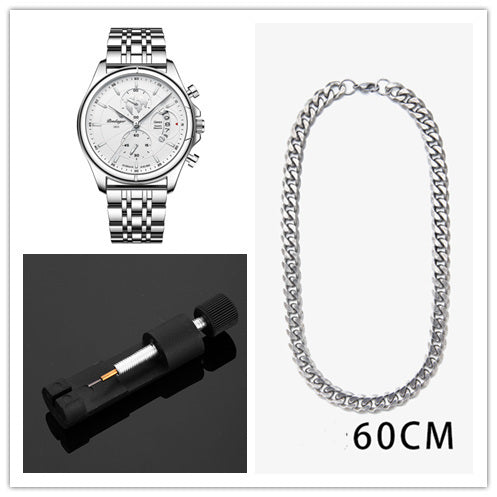 Multifunctional Luminous Men's Waterproof Quartz Watch My Store