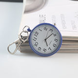 Clear Numbers Luminous Watch Keychain Pocket Watch My Store