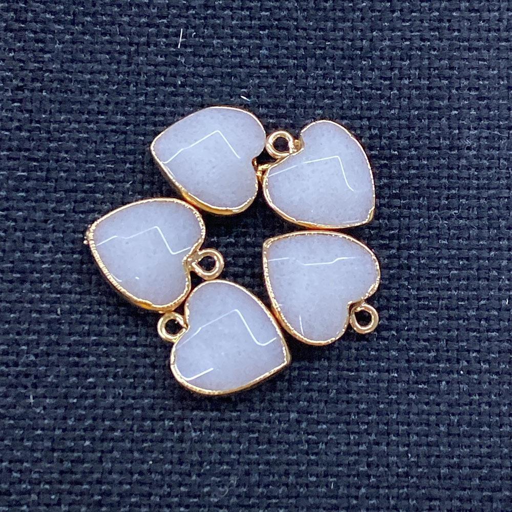 Natural Stone Faceted Malachite 15 X18mm Heart-shaped Tigereye Pendant My Store