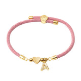 26 Letter Stainless Steel Bracelet My Store