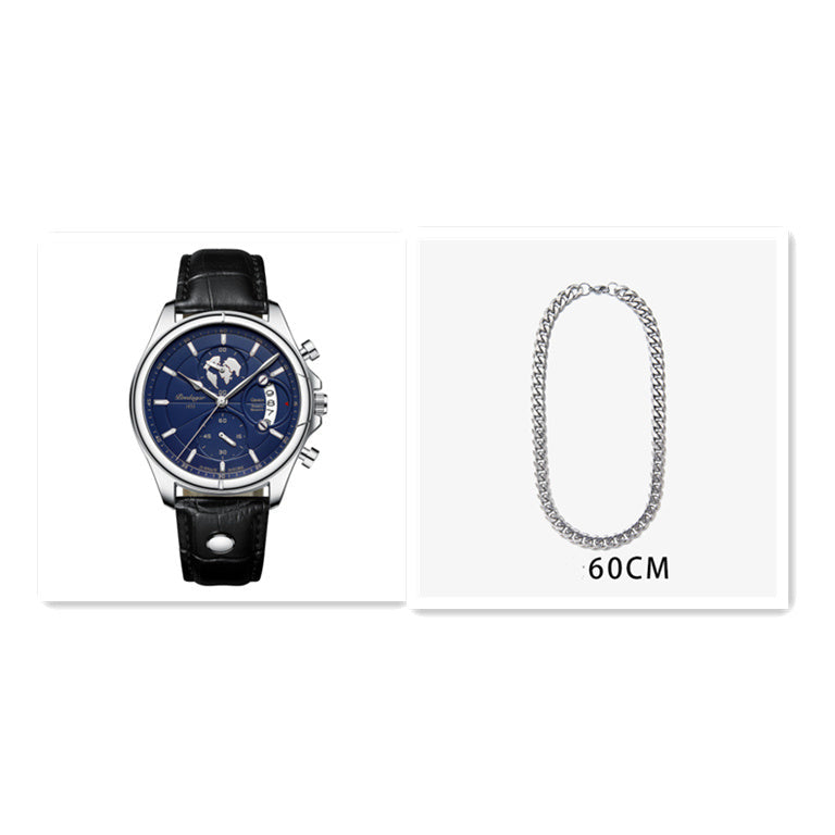 Multifunctional Luminous Men's Waterproof Quartz Watch My Store