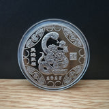 Snake Year Commemorative Medal Color Gold Plated Silver Plated My Store