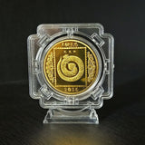 Snake Year Commemorative Medal Color Gold Plated Silver Plated My Store