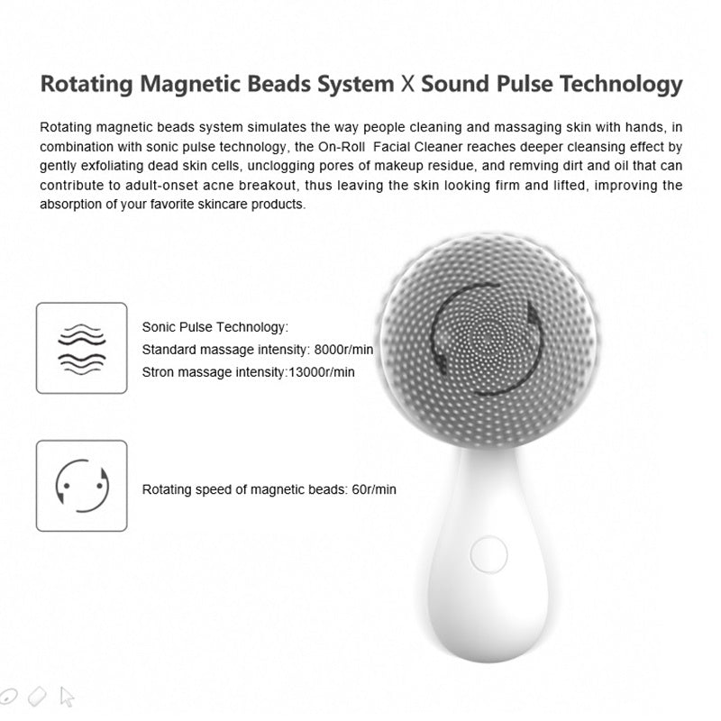 Magnetic Beads Silicone Cleansing Instrument My Store
