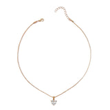 Fashion Love Pendant Alloy Diamond-studded Necklace Women My Store