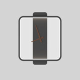 Nordic Wall Lamp Bedroom Bedside Lamp Clock Modeling Lamp My Store