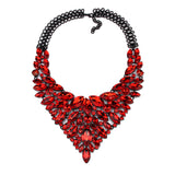 Alloy Rhinestone Necklace Luxury Full Diamond Sweater Chain My Store