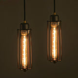 Retro wrought iron chandelier My Store