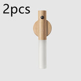 Auto LED USB Magnetic Wood Wireless Night Light Corridors Porch Lights PIR Motion Sensor Wall Light Cabinet Lamp My Store