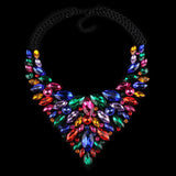 Alloy Rhinestone Necklace Luxury Full Diamond Sweater Chain My Store
