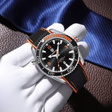 Sports Quartz Watch Men's Silicone Strap Waterproof Calendar Fashion My Store