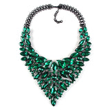 Alloy Rhinestone Necklace Luxury Full Diamond Sweater Chain My Store