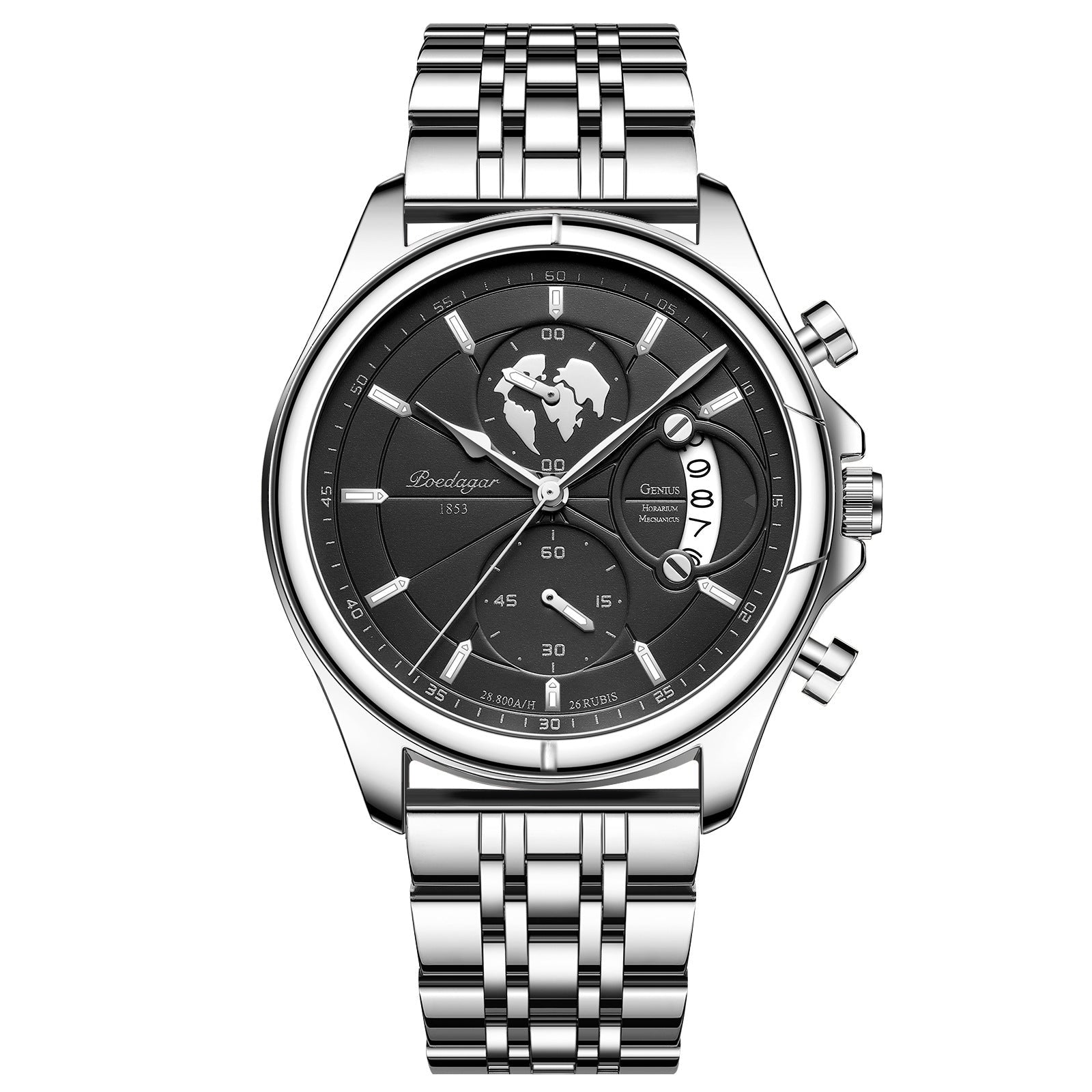 Multifunctional Luminous Men's Waterproof Quartz Watch My Store