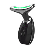 Neck Face Beauty Device Colorful LED Photon Therapy Skin Tighten Reduce Double Chin Anti Wrinkle Remove Lifting Massager My Store