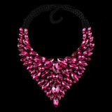 Alloy Rhinestone Necklace Luxury Full Diamond Sweater Chain My Store
