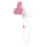 Three round 3D silicone cleansing instrument null