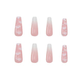 Women's Detachable Long Ballerina Nail Stickers My Store
