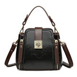 Women's Retro Easy Matching Soft Leather Textured Handbag Shoulder Crossbody My Store