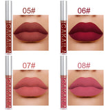 Pack Of 10 Matte Nonstick Cup Waterproof Lip Gloss My Store