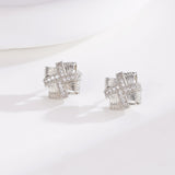 European And American Ins Style Diamond Stud Earrings Niche Design My Store