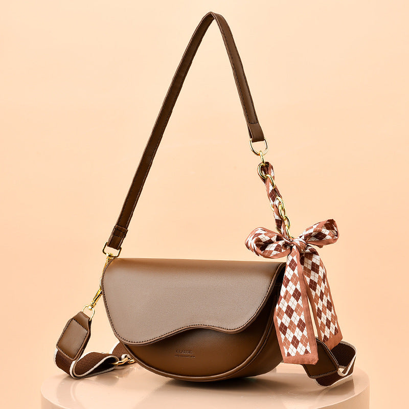 Special Interest Light Luxury Fall Winter Fashion Underarm Saddle Bag My Store