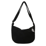 Corduroy Idle Style All-match Artistic One-shoulder Messenger Bag Student Casual Female Simple My Store