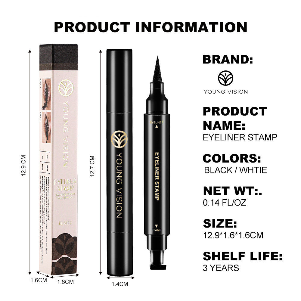 Black And White Seal Eyeliner Not Easy To Smudge My Store