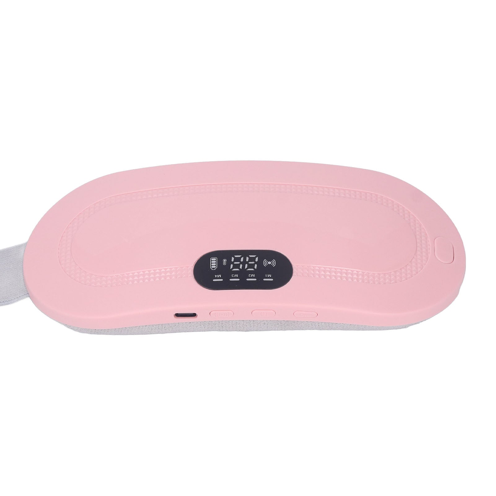 Menstrual Heating Pad USB Charging Electric Cordless Adjusted Portable Belt Heat Pad for Cramp Pink My Store